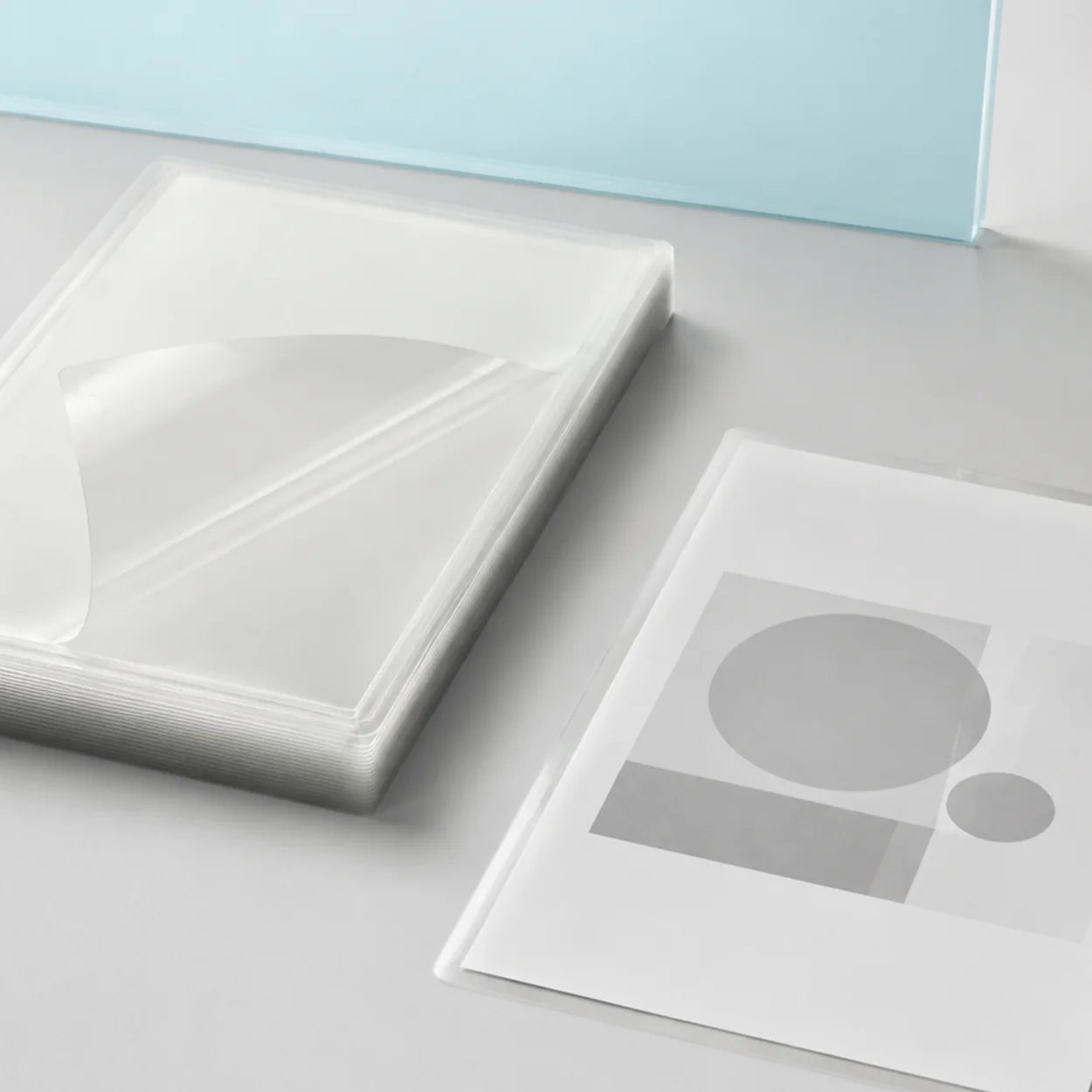 Clear Letter-Size Laminating Pouches — product view 1